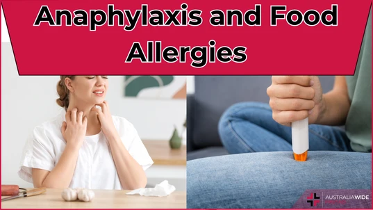 Anaphylaxis and Food Allergies article header